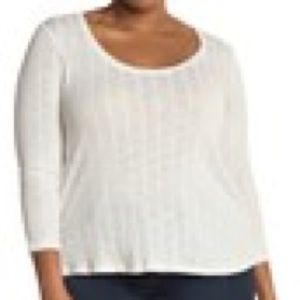 Sanctuary ribbed long sleeve t-shirt